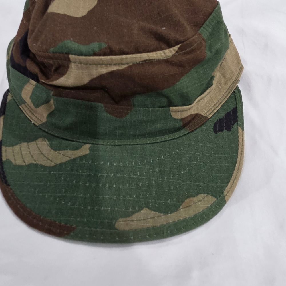 ORC Industries Patrol Cap Mens 7 3/8 Camo Excellent Hot Weather Ripstop Hat